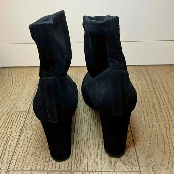 Barney’s New York Vero Cuoio Black Suede Boots (38.5) - Picture 5 of 13